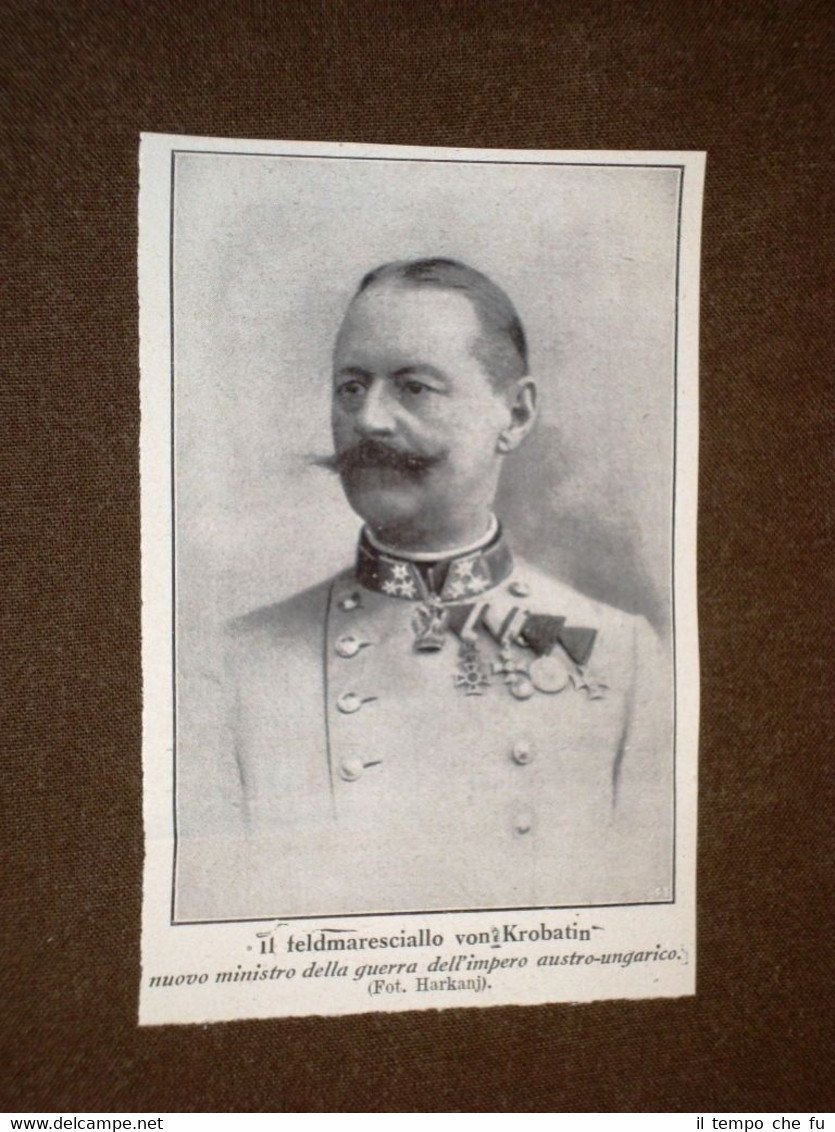 Alexander von Krobatin Olomouc, 12 settembre 1849 – Olomouc, 27 … | Immagine principale