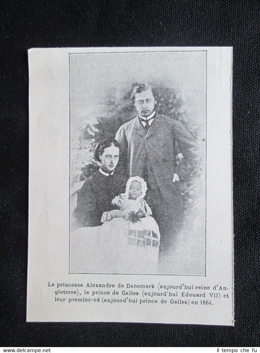 Alexandra di Danimarca, Principe di Galles nel 1864 Stampa del …