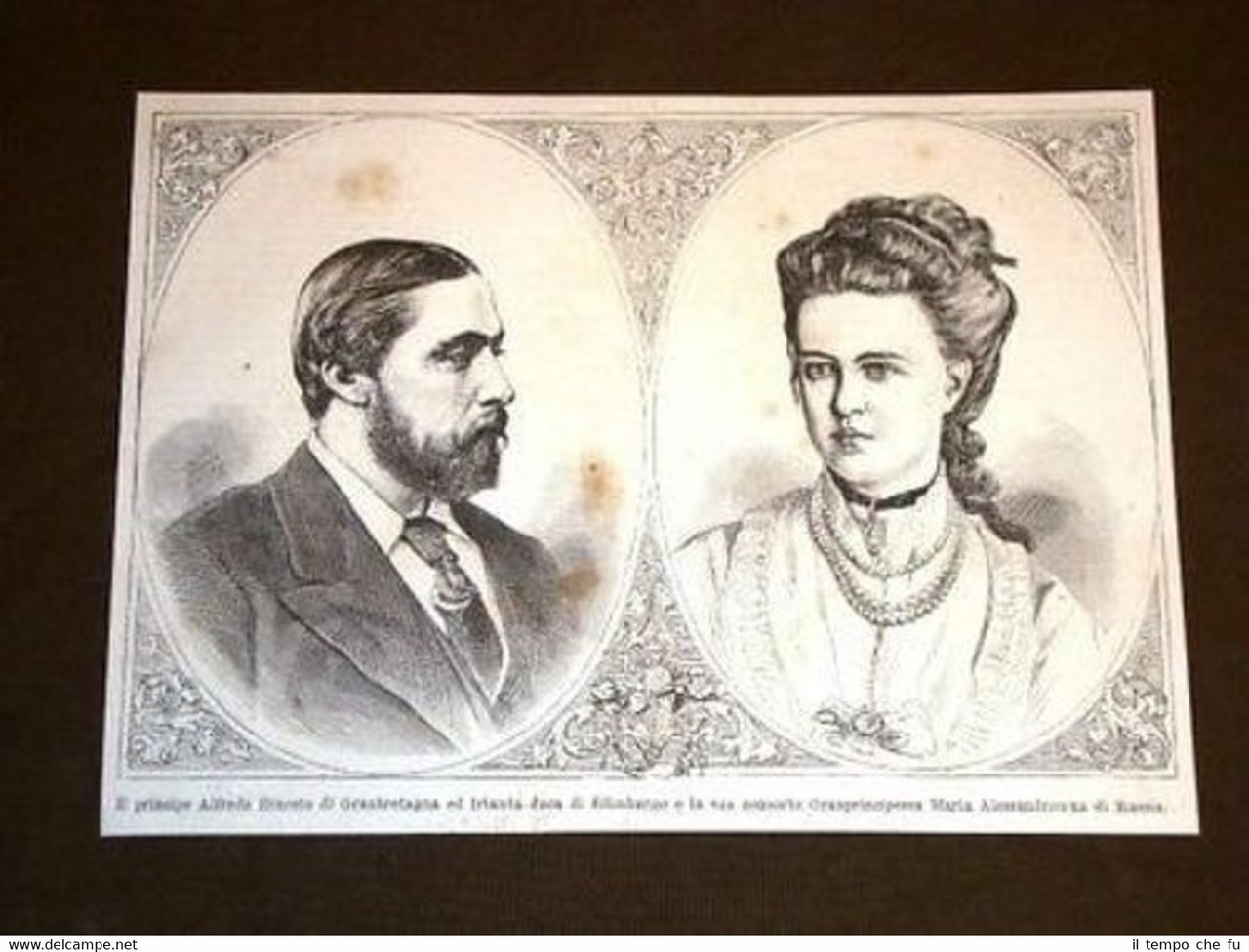 Alfredo Ernesto Granbretagna Maria Alessandrowna Russia