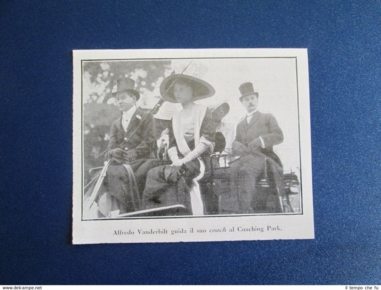 Alfredo Vanderbilt guida il suo coach al Coaching Park nel … | Immagine principale