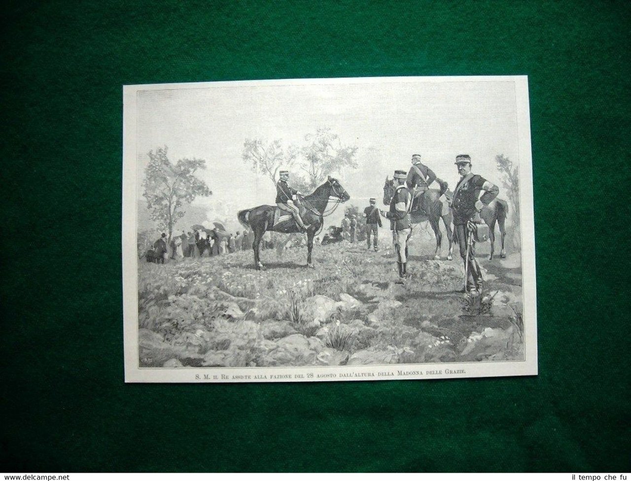 Altura Madonna delle Grazie 1895 - Re assiste alla fazione … | Immagine principale