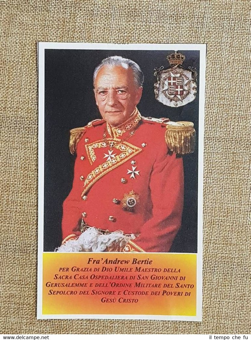 Andrew Willoughby Ninian Bertie Londra 1929 Roma 2008 Gran Maestro …