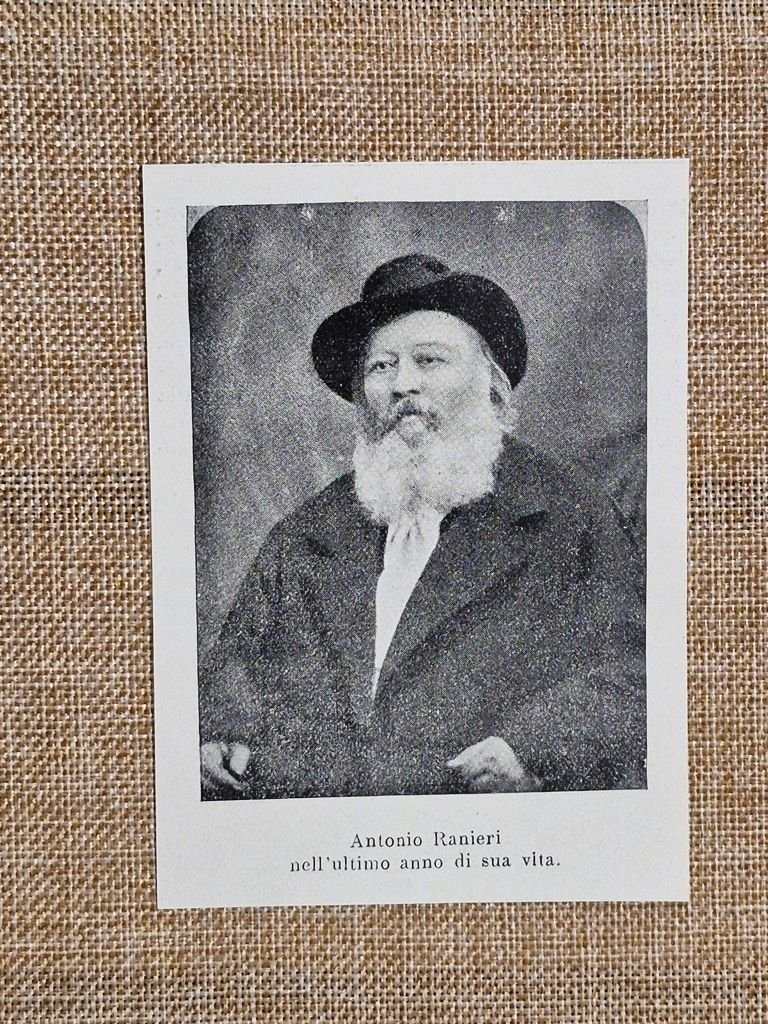 Antonio Ranieri 1806 Napoli 1888 Scrittore politico e amico fraterno … | Immagine principale