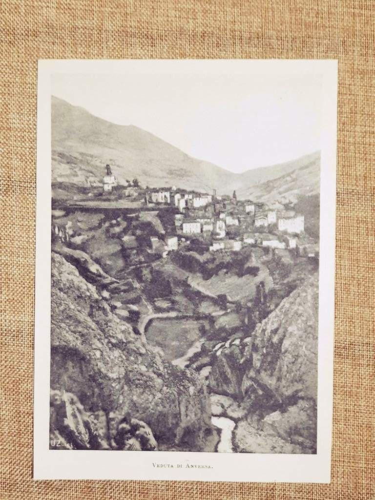 Anversa degli Abruzzi nel 1899 L'Aquila Abruzzo