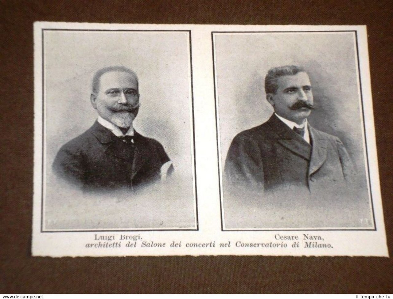 Arch.Brogi e Nava Salone dei concerti del Conservatorio di Milano …