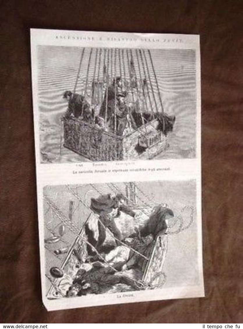 Ascensione e Disastro dello Zenit Pallone Aerostatico | Immagine principale