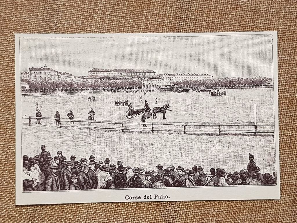 Asti nell'800 Le corse del Palio Piemonte