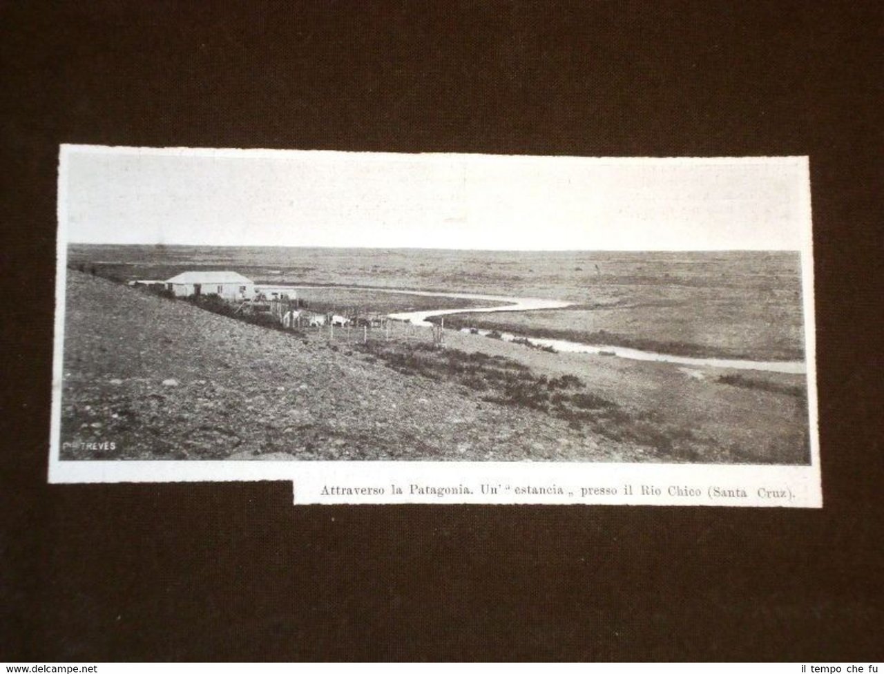 Attraverso La Patagonia Un'Estancia presso Río Chico Santa Cruz Argentina