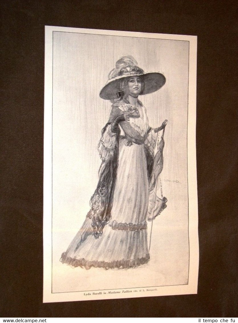 Attrice di teatro Lyda Borelli La Spezia, 26 marzo 1887 …