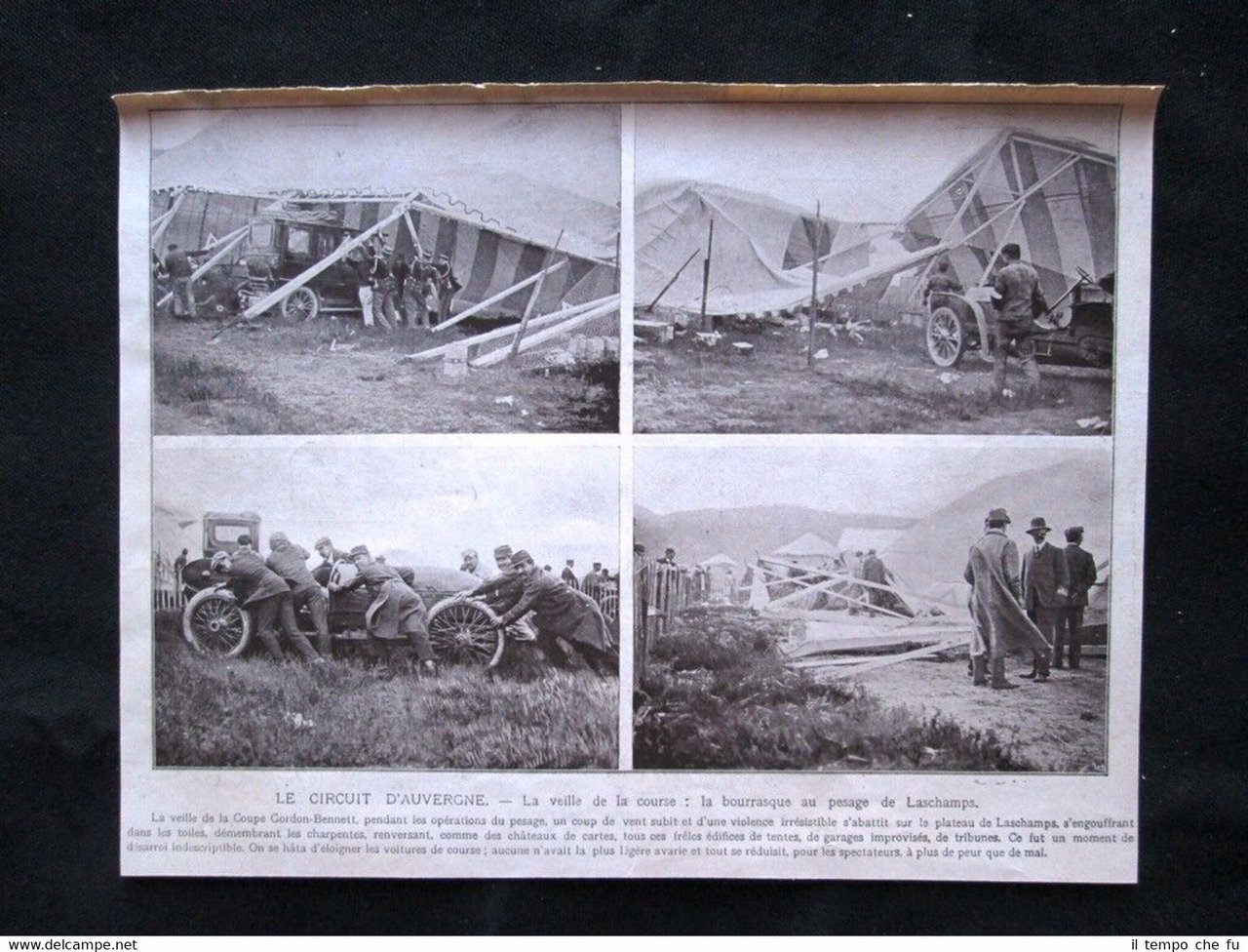 Auvergne - La vigilia della corsa: pesatura di Laschamps Stampa …