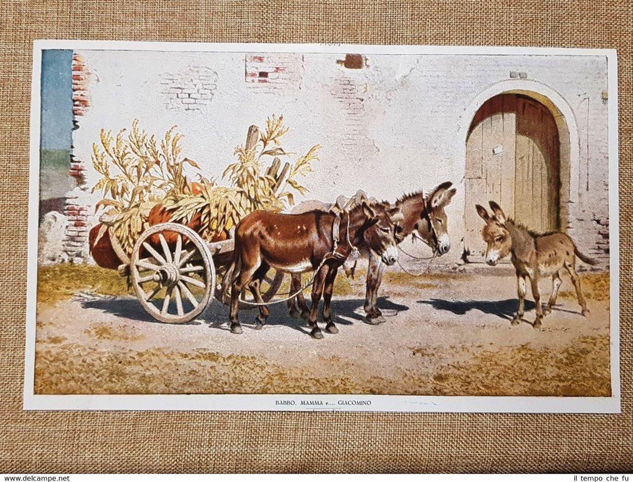 Babbo, mamma e… Giacomo Quadro di Autore da identificare Stampa …