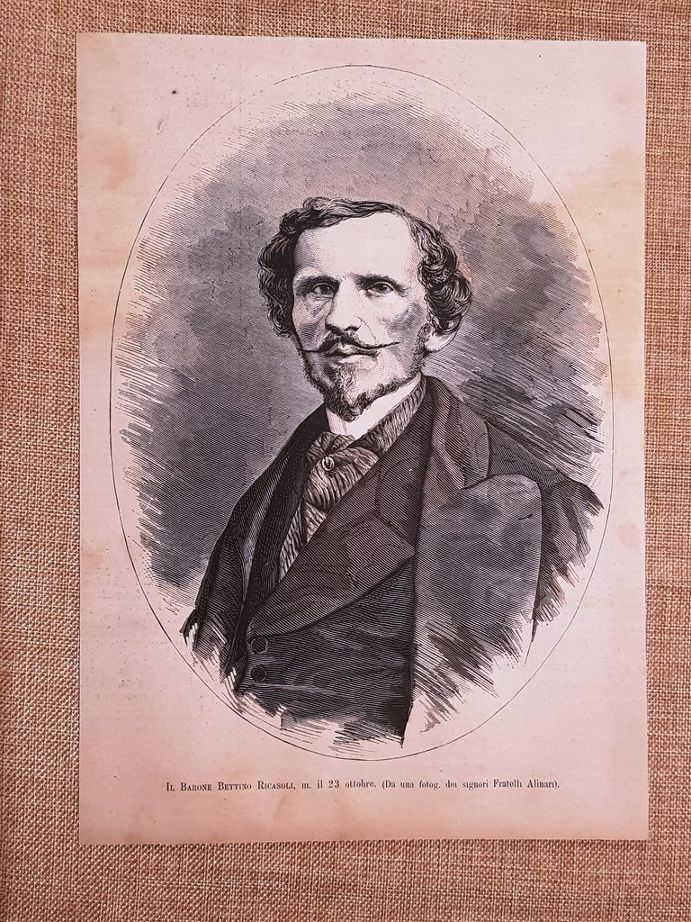 Barone Bettino Ricasoli Firenze 9 marzo 1809 – San Regolo …