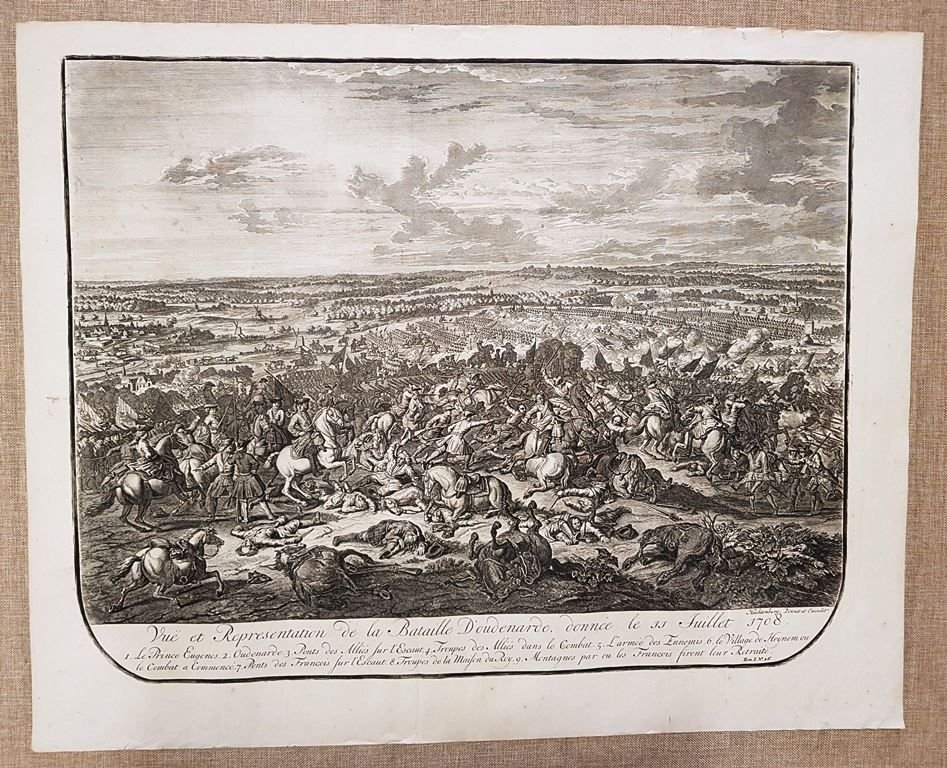 Battaglia di Oudenaarde 11 luglio 1708 J. van Huchtenburgh I. …