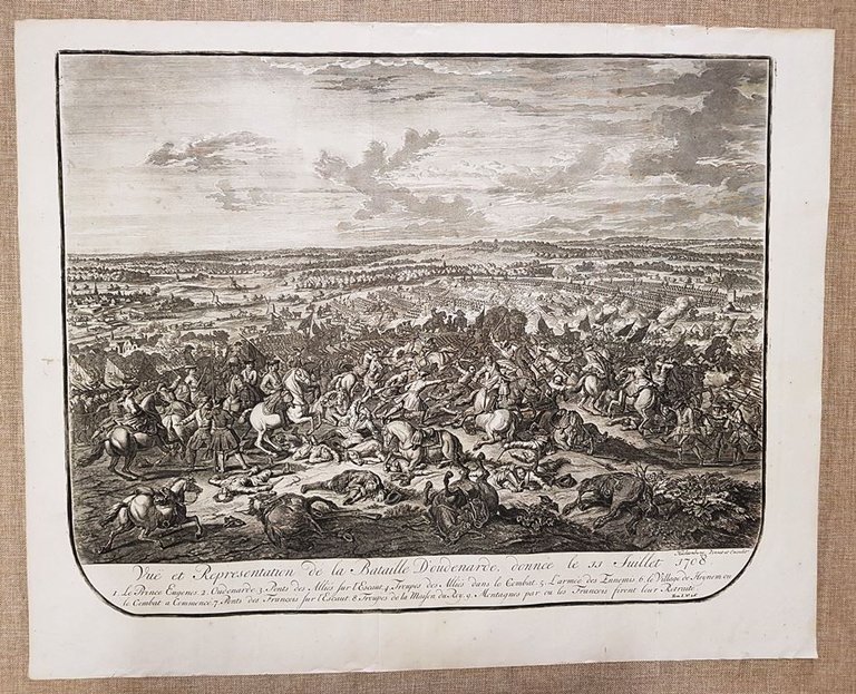 Battaglia di Oudenaarde 11 luglio 1708 J. van Huchtenburgh I. … | Immagine Gallery 1