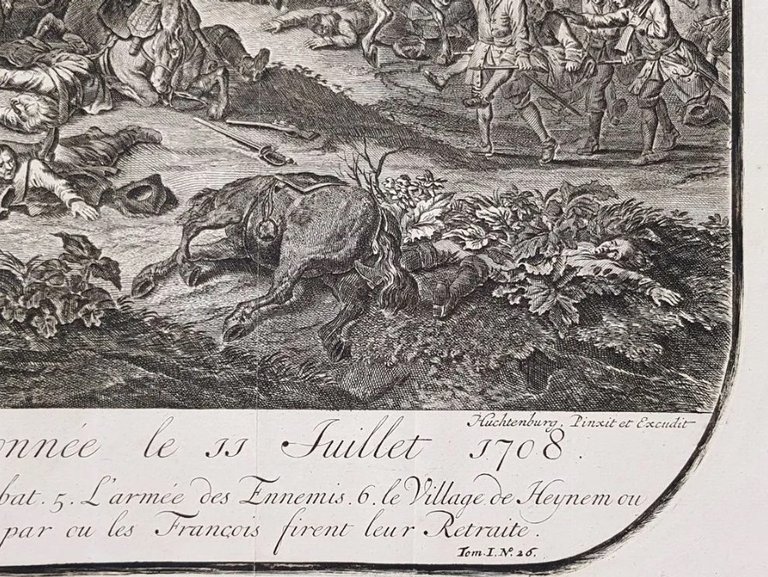 Battaglia di Oudenaarde 11 luglio 1708 J. van Huchtenburgh I. …