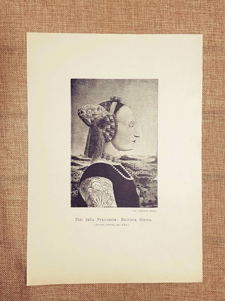 Battista Sforza Pesaro 1446 – Gubbio 1472 Quadro di Pier …