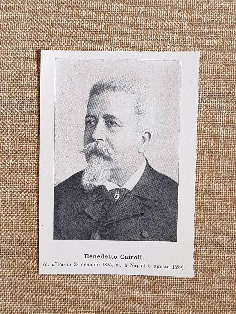 Benedetto Angelo Francesco Cairoli Pavia, 1825 – Napoli, 1889 Politico | Immagine principale