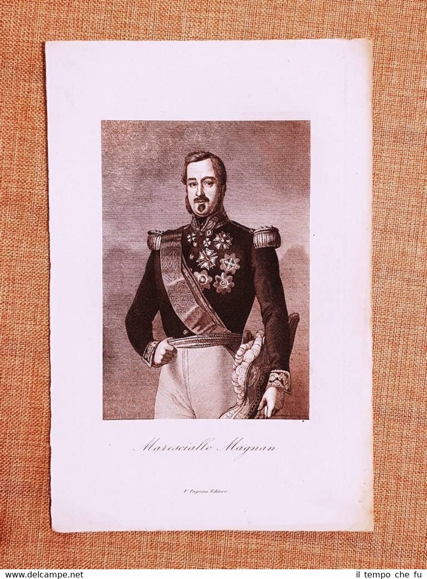 Bernard Pierre Magnan Parigi 1791- 1865 Maresciallo Acquaforte su rame …