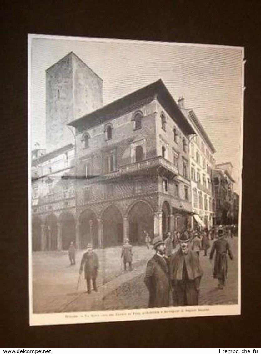 Bologna Nuova casa del Canton de' fiori di A. Sezanne