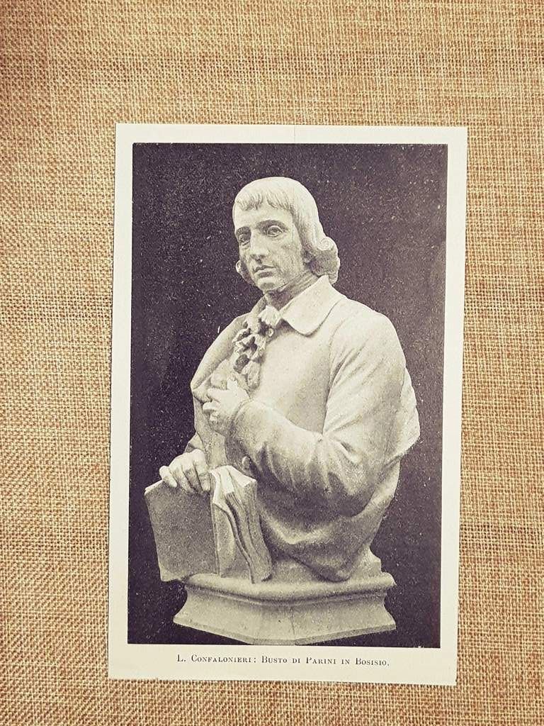 Bosisio nel 1899 Busto di Parini - L. Confalonieri Lecco …
