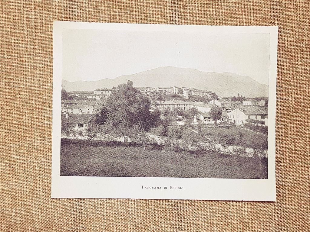 Bosisio nel 1899 Il panorama Lecco Lombardia