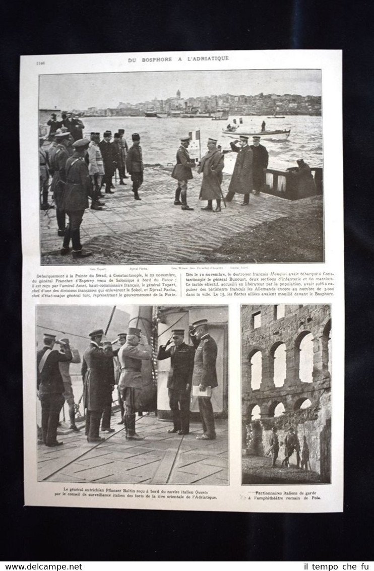 Bosphore Adriatique Général Baltin Bulgarie Kustendil WW1 Guerra 1914 - …