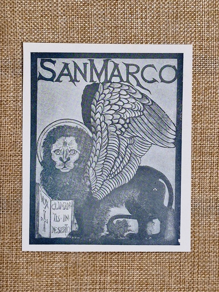Bruno da Osimo Simbolo apocalittico degli Evangelisti San Marco Stampa … | Immagine principale