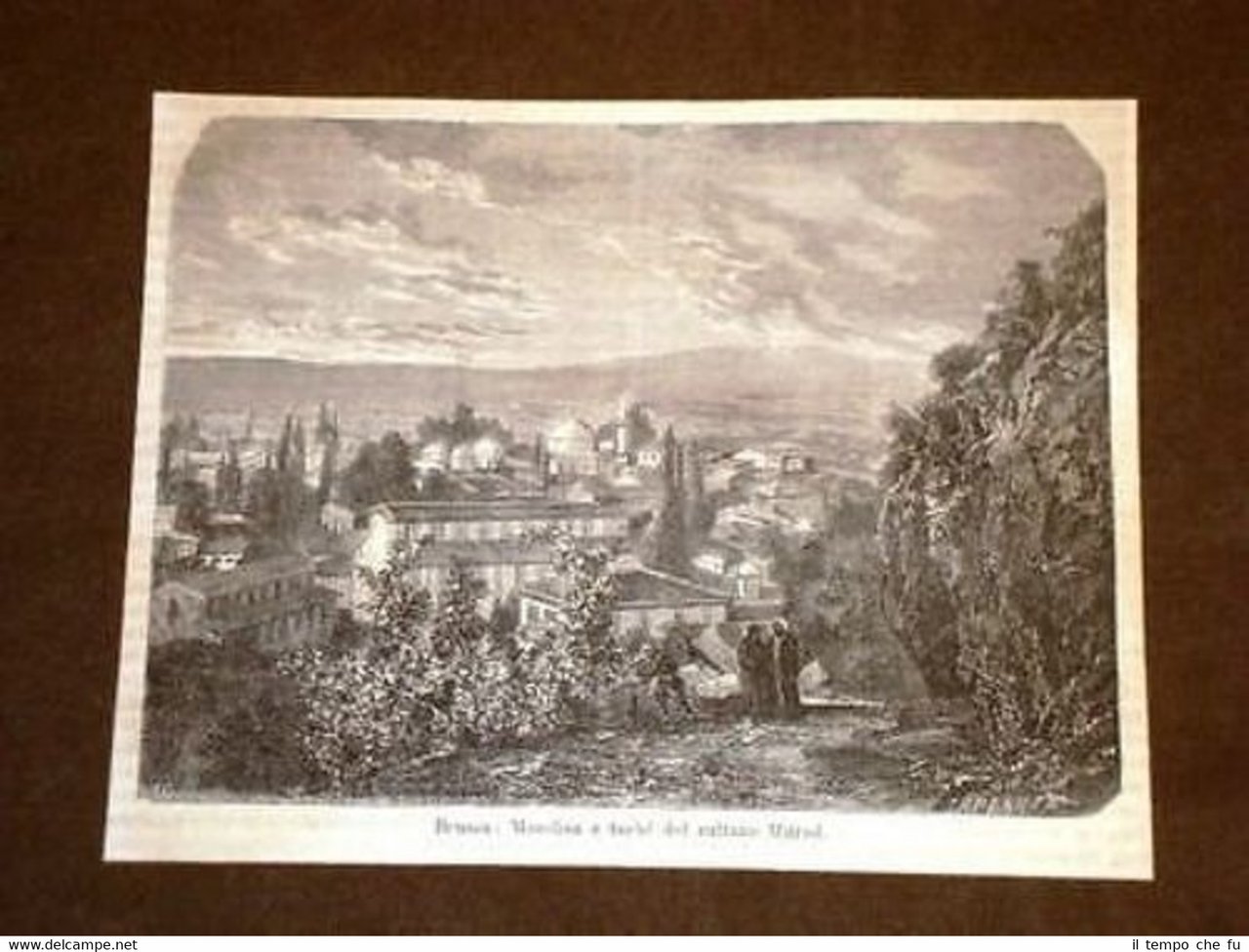 Brussa o Bursa o Prusa Moschea e Turbè del Sultano …
