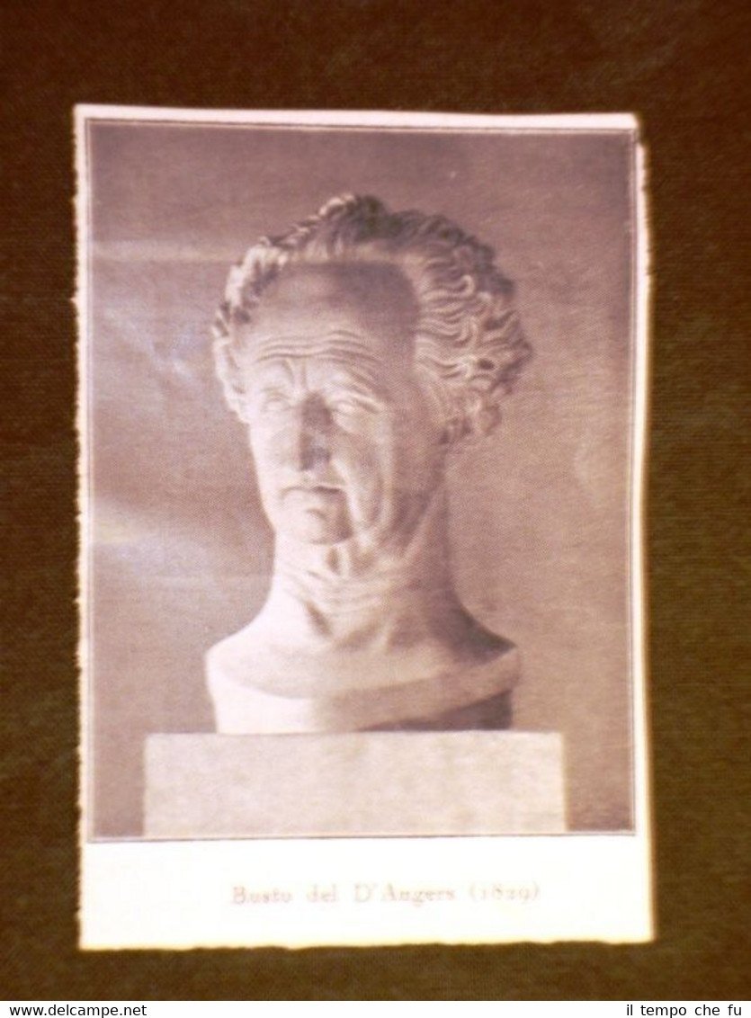 Busto di Johann Wolfgang von Goethe - D'Angers