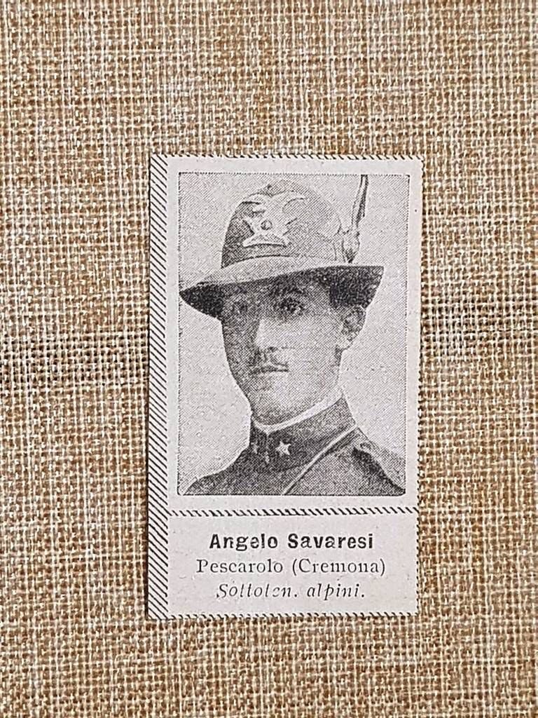 Caduto per la Patria Alpino Angelo Savaresi Pescarolo WW1 Prima … | Immagine principale