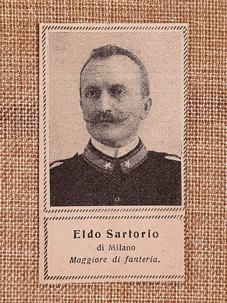 Caduto per la Patria Fanteria Eldo Sartorio di Milano WW1 …