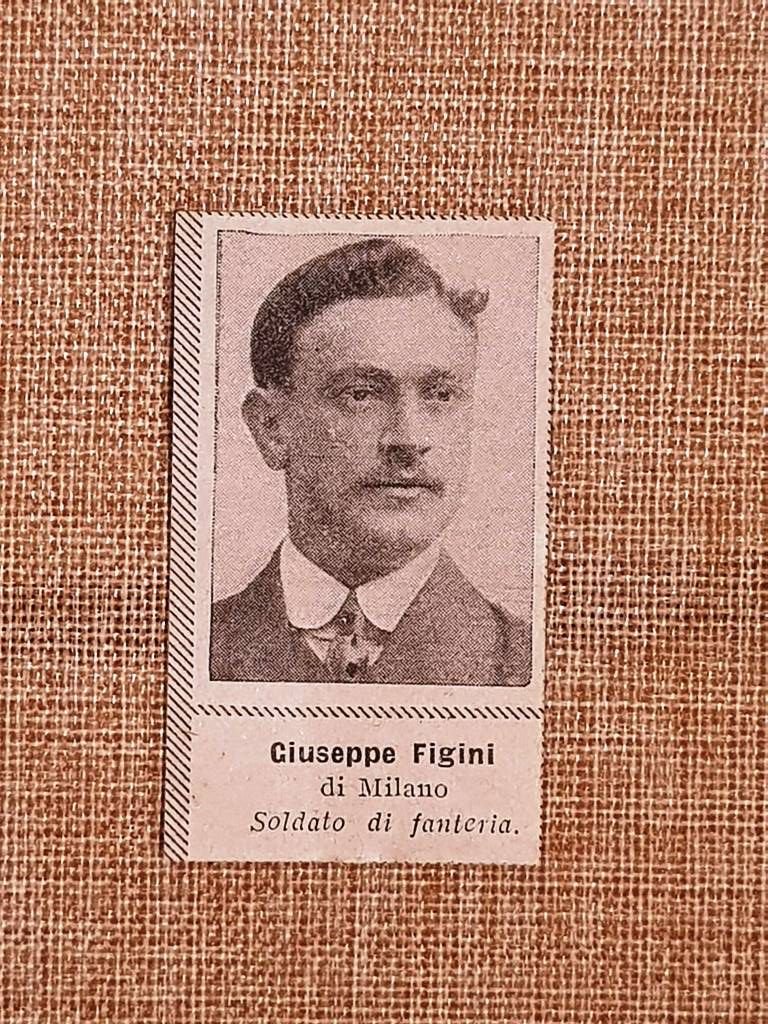 Caduto per la Patria Fanteria Giuseppe Figini Milano WW1 Prima … | Immagine principale
