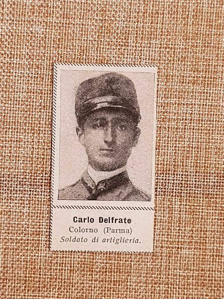 Caduto per Patria Artiglieria Carlo Delfrate Colorno WW1 Prima guerra … | Immagine principale