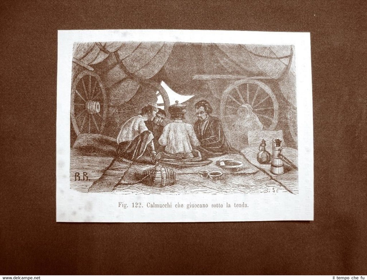 Calmucchi calmicchi kalmyki che giocano nel 1883 Calmucchia Russia Moda …