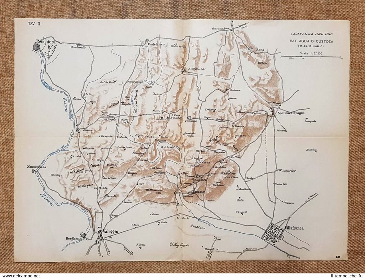 Campagna militare del 1848 La Battaglia di Custoza del 23 …