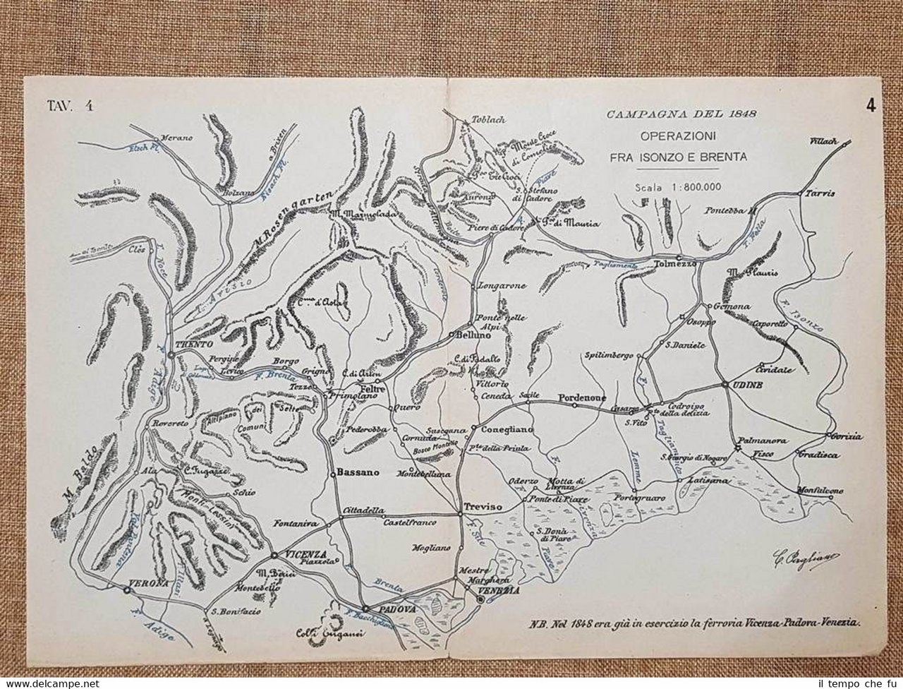 Campagna militare del 1848 Tra Isonzo e Brenta (3) Tavola …