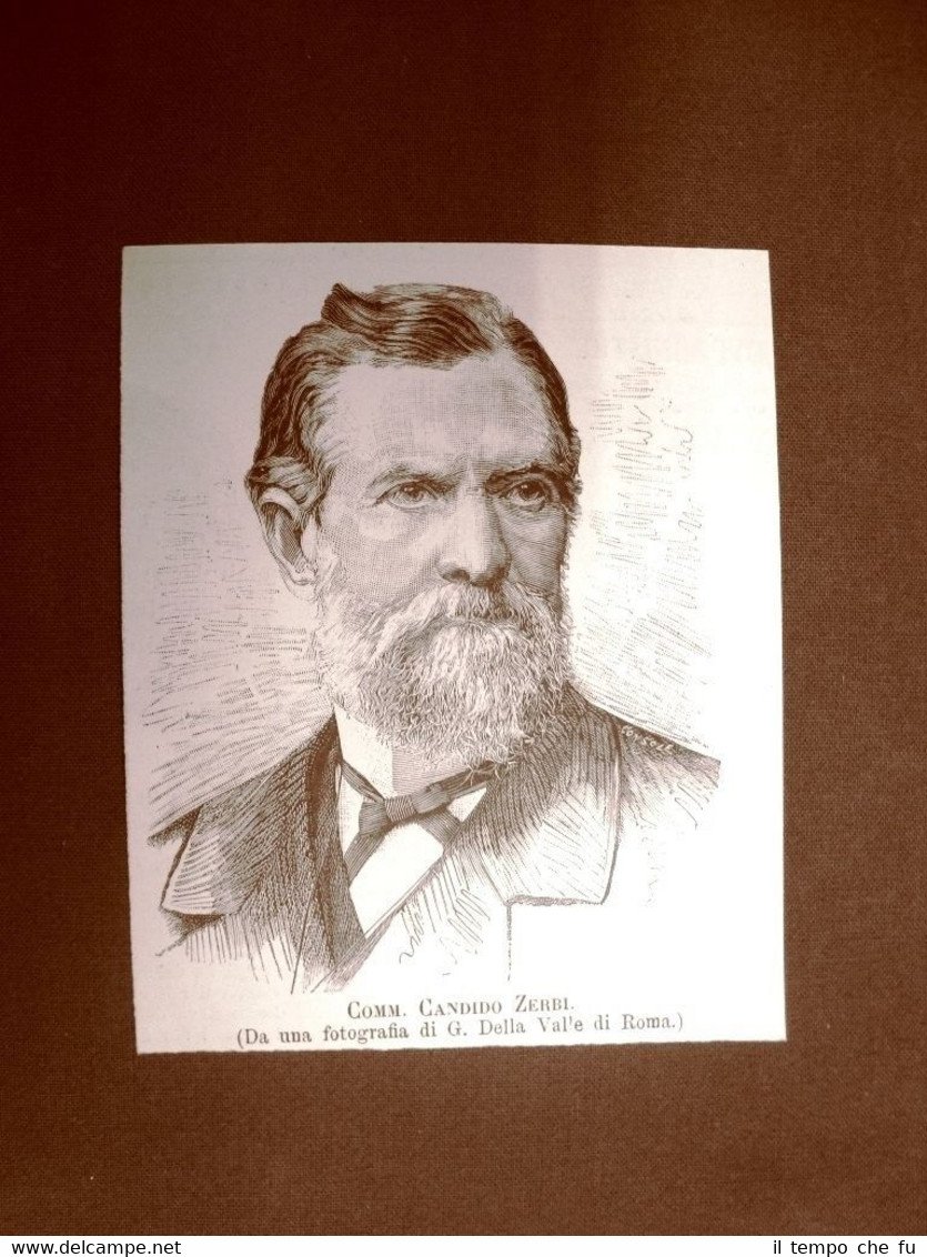 Candido Zerbi nel 1889 Oppido Mamertina 18 novembre 1827 – … | Immagine principale
