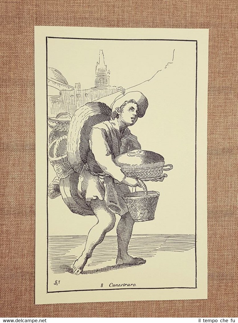 Canestraro Arti di Bologna Tavola di Annibale Carracci del 1646 …