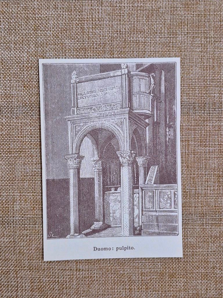 Canosa di Puglia nell'800 Il pulpito del Duomo Barletta - …