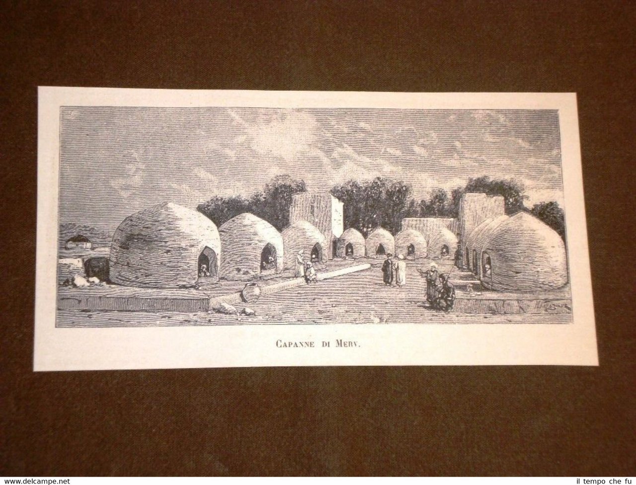 Capanne di Merv nel 1884 Satrapia Alessandria Antiochia in Margiana …