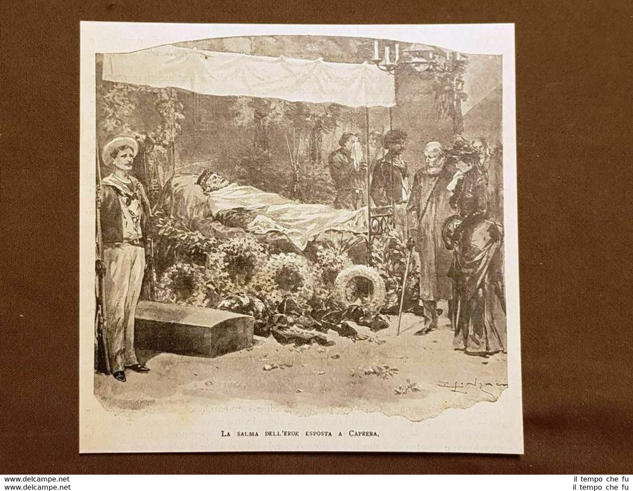Caprera Arcipelago di La Maddalena 2 giugno 1882 La salma …