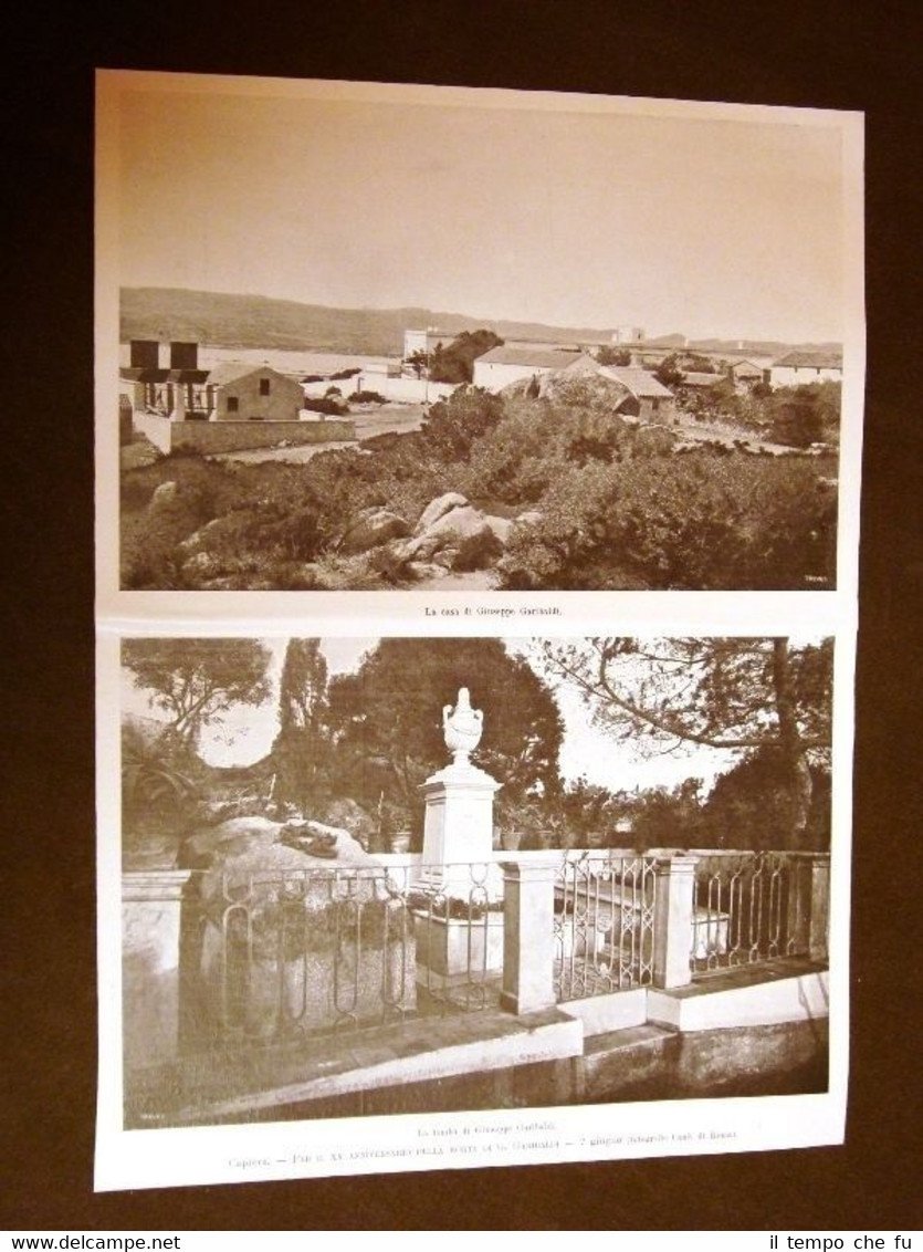 Caprera nel 1902 20° anniversario morte di Garibaldi La Casa …