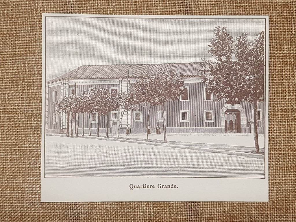 Capua nell'800 Quartiere Grande Caserta Campania