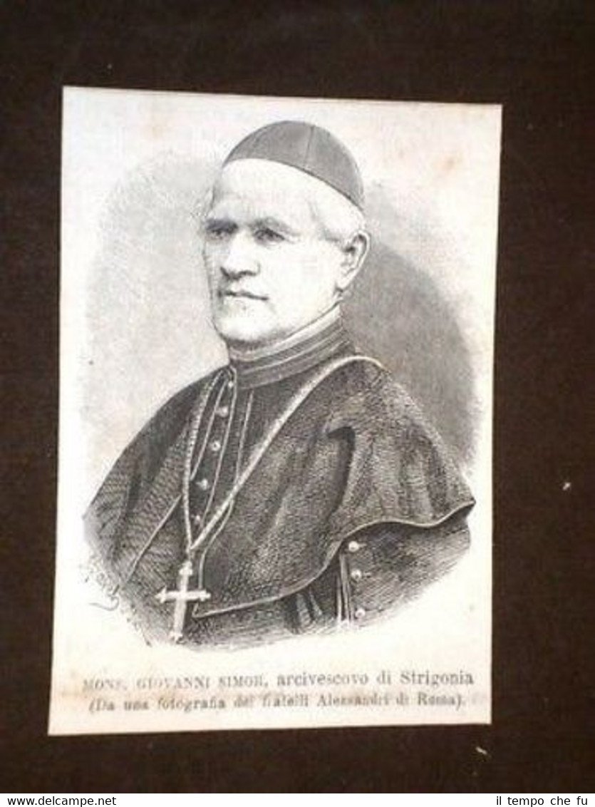 Cardinale János Simor di Székesfehérvár