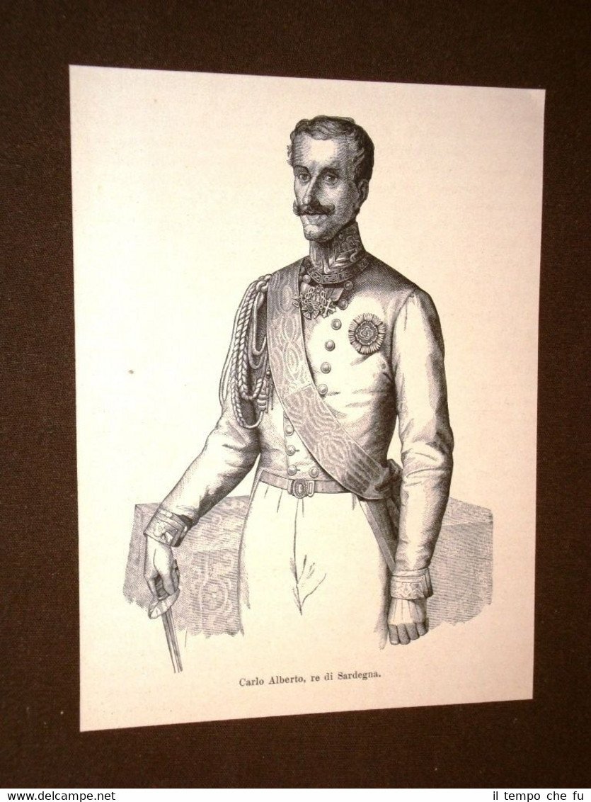 Carlo Alberto Saverio di Savoia-Carignano Re di Sardegna