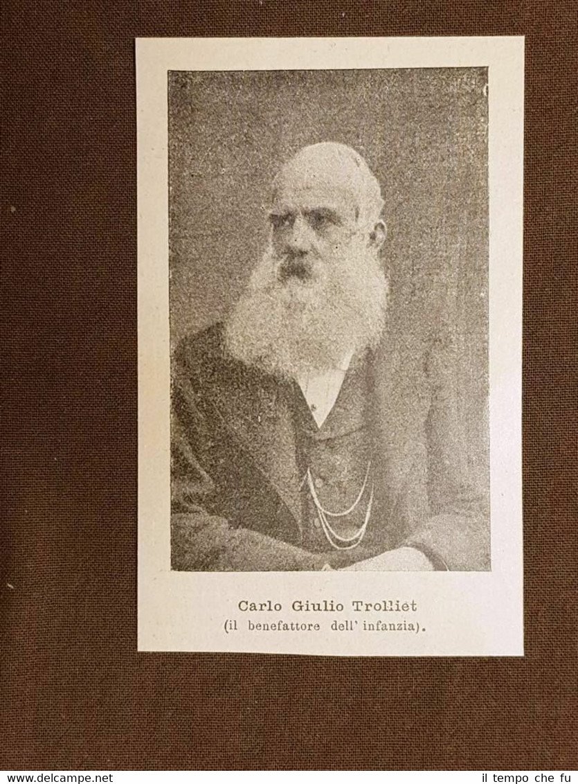 Carlo Giulio Trolliet Stampa del 1896 | Immagine principale