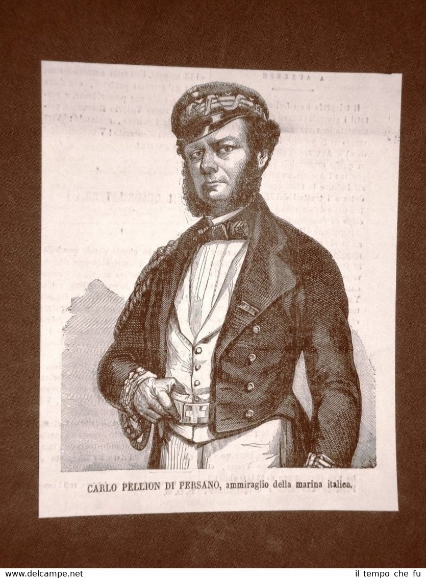 Carlo Pellion di Persano nel 1876 Vercelli 11 marzo 1806 …