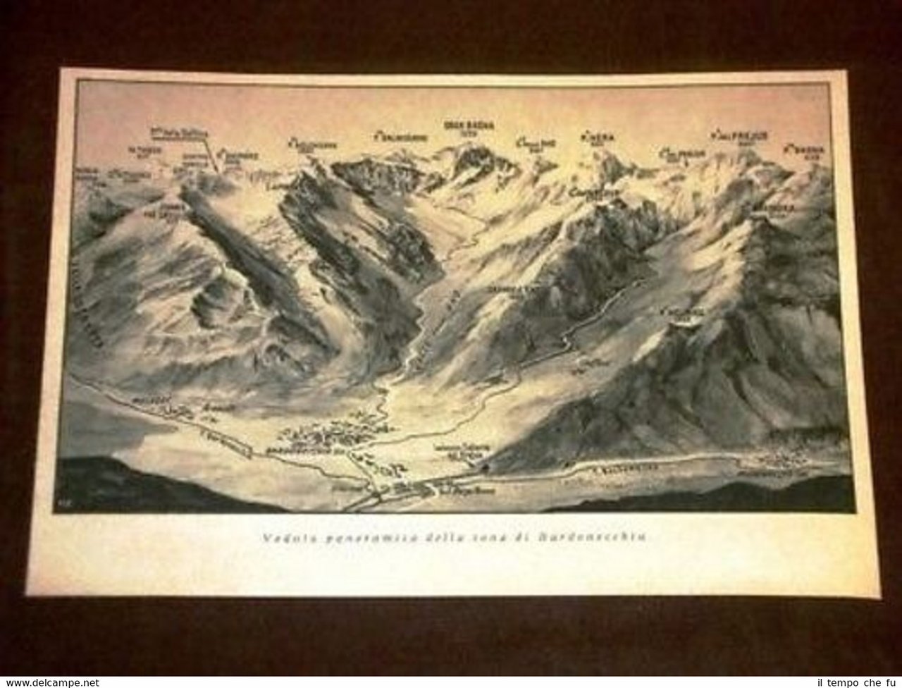 Cartina e Foto di Bardonecchia o Bardonecia