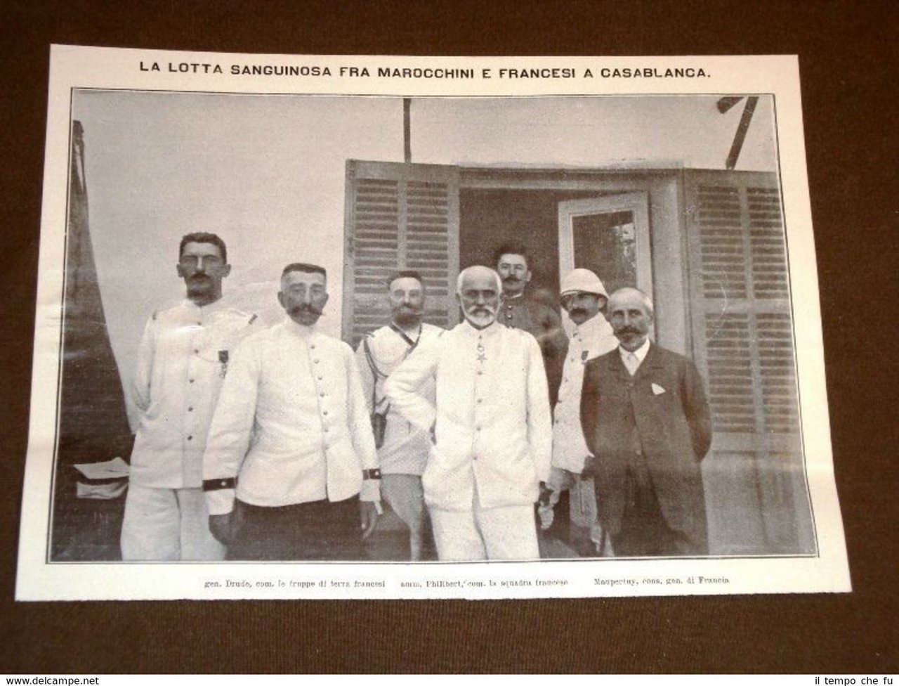 Casablanca lotta sanguinosa Francia e Marocco nel 1907 Drude Philibert … | Immagine principale