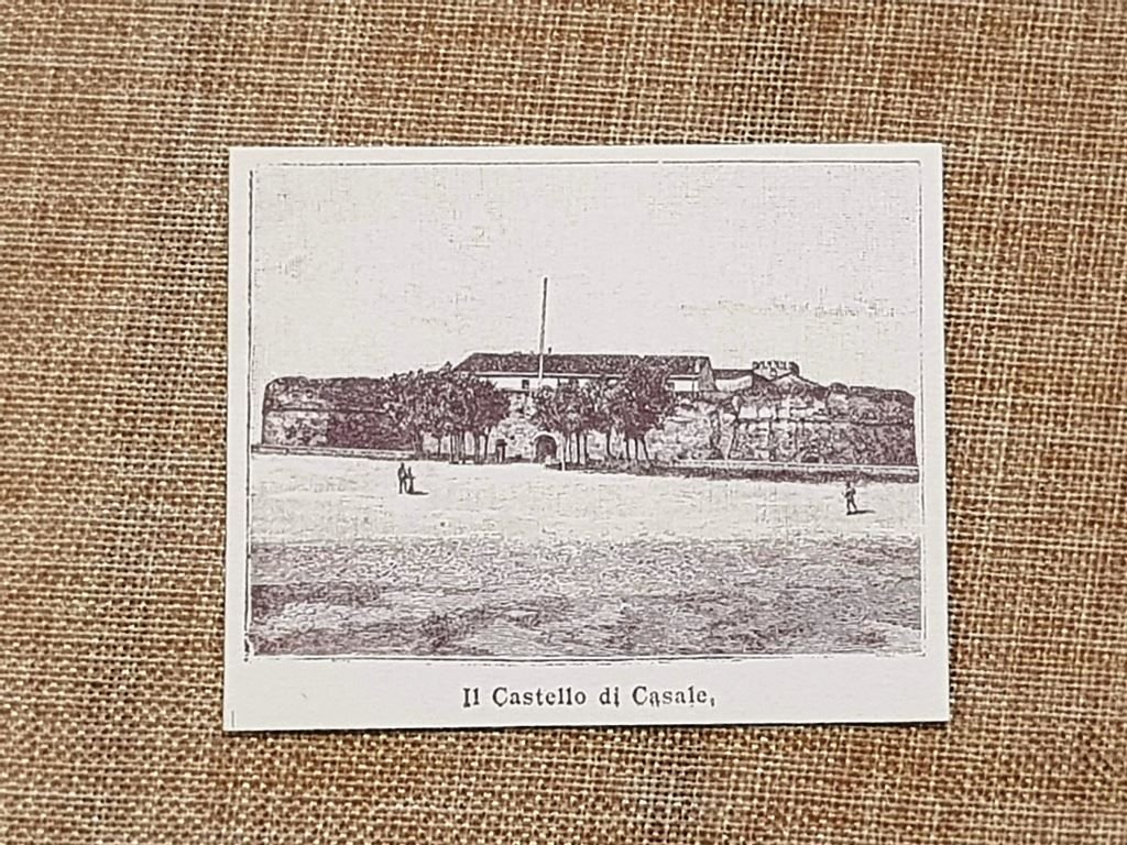 Casale Monferrato nell'800 Il Castello di Casale Piemonte